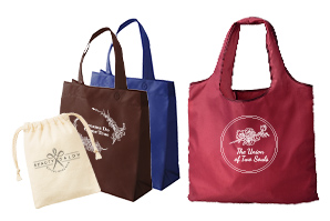 ノベルティ　バッグ　美品 美容院・サロンのノベルティバッグ作成｜名入れトートバッグ館